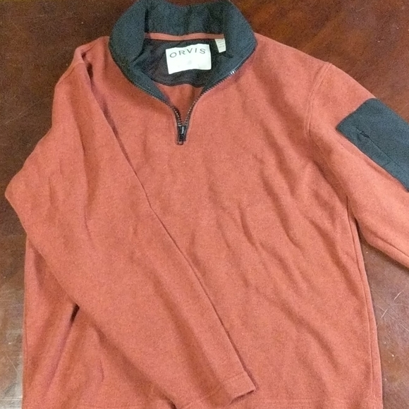 orvis quarter zip sweater